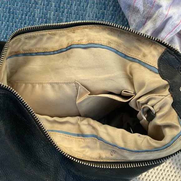 Coach Black Leather Hobo, Vintage - Picture 12 of 12